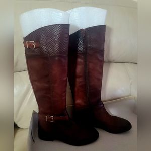 BRAND NEW GIANNI BINI riding tall leather boots